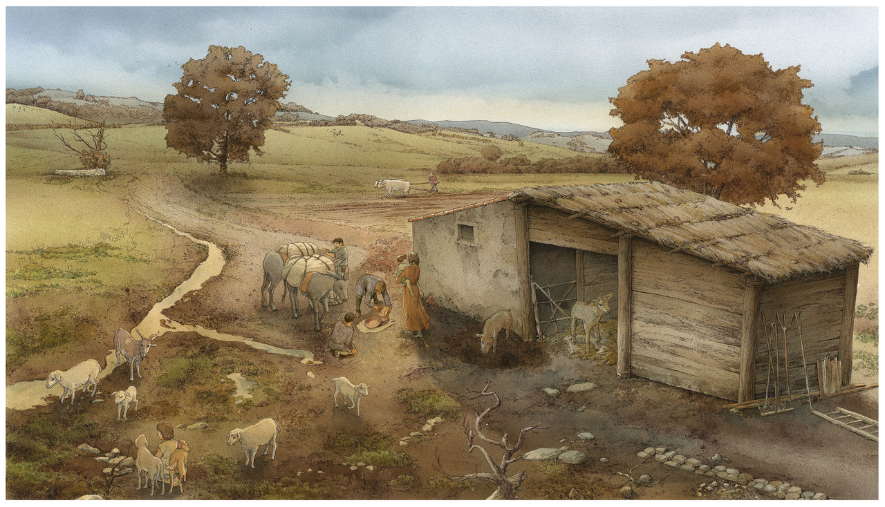 Pievina, reconstruction of Phase 2.1 (Studio InkLink)